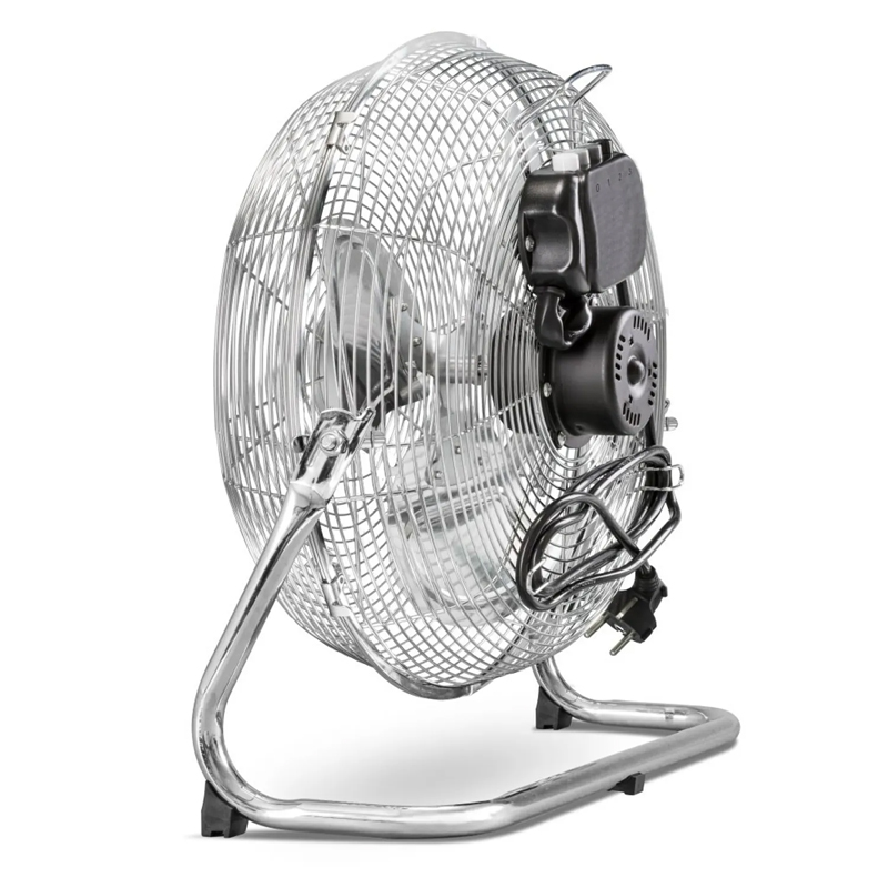 Ventilator de podea Trotec, tip TVM14 argintiu, 44 W, 35 cm, 3 viteze