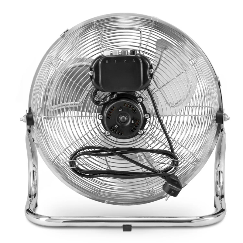 Ventilator de podea Trotec, tip TVM14 argintiu, 44 W, 35 cm, 3 viteze