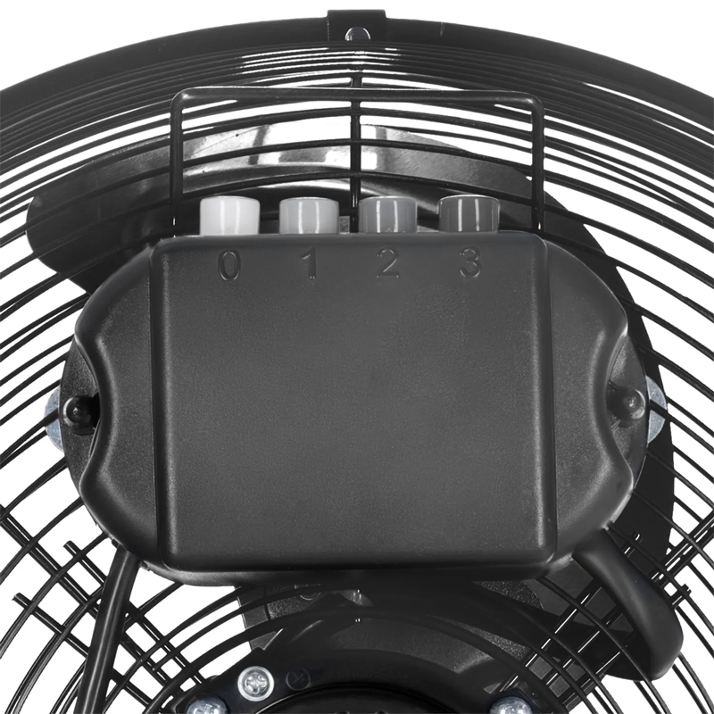 Ventilator de podea Trotec, tip TVM15 negru, 44 W, 35 cm, 3 viteze