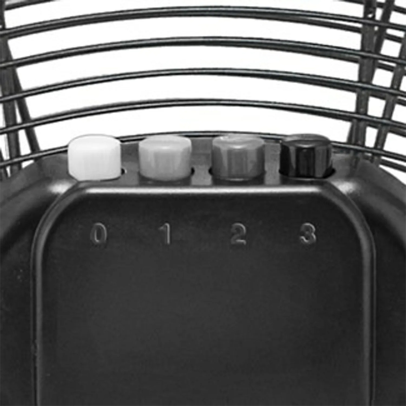 Ventilator de podea negru, Trotec, 6562m³/h, 120W, 3 trepte, tip TVM20D