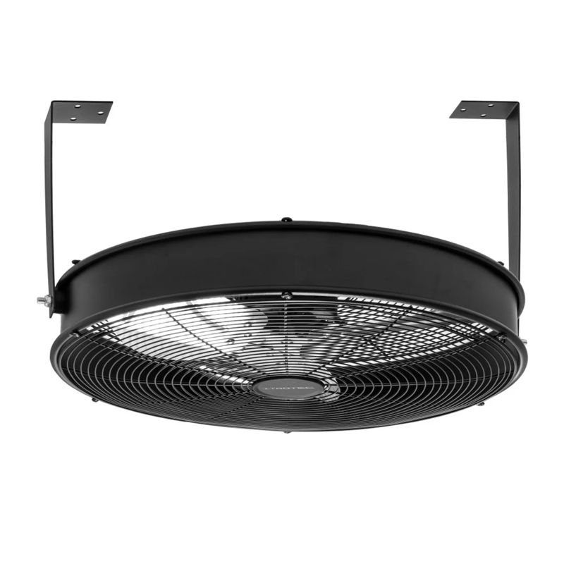 Ventilator de podea negru, Trotec, 6562m³/h, 120W, 3 trepte, tip TVM20D