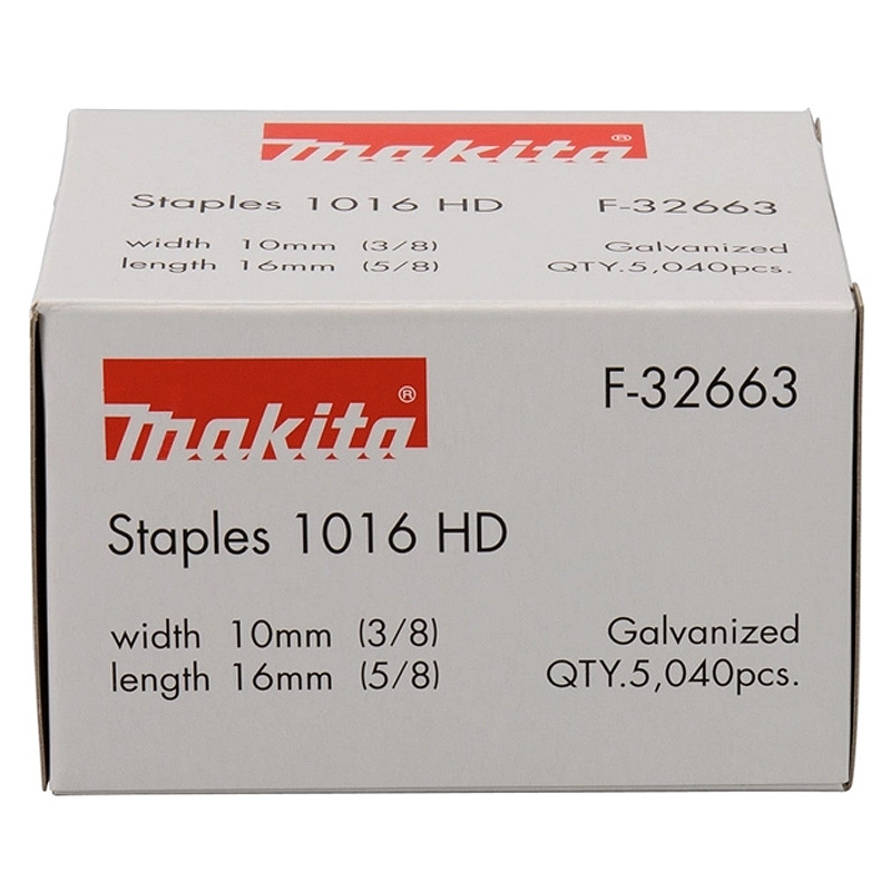 Set capse 10 x 16 mm, 5040 buc, pentru DST220, DST221, T221D, Makita tip F-32663
