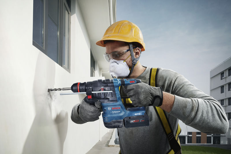 Ciocan rotopercutor SDS-plus 18V, SOLO, ONECHUCK, tip GBH 18V-22 X