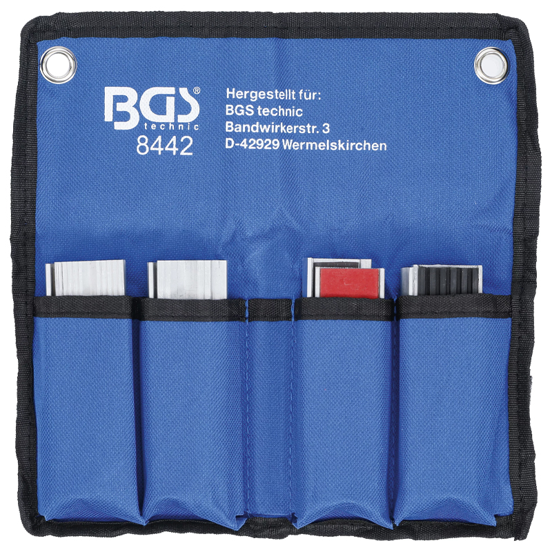 Set 4 perechi bacuri protectie menghina 100mm, BGS