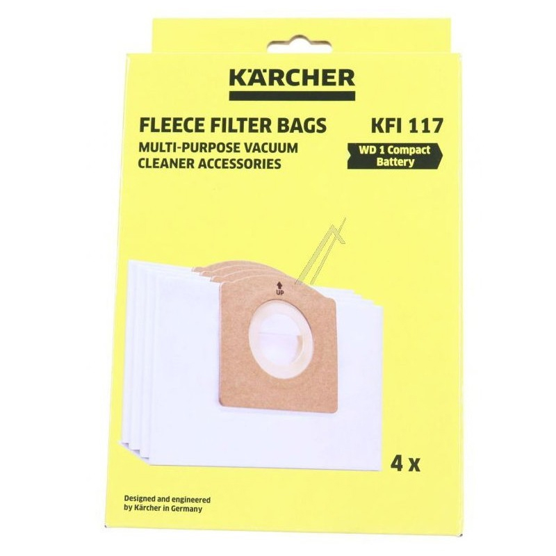 Set 4 saci din material textil pentru WD1 Compact Battery, tip KFI117