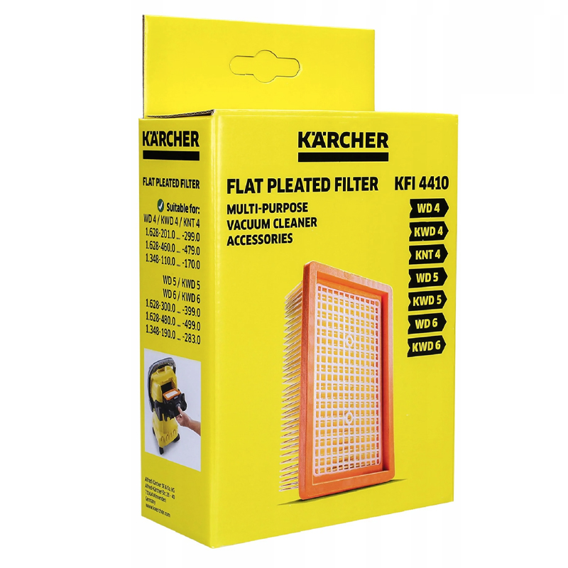 Filtru plat protectie motor pentru WD4, WD5, WD6, Karcher, tip KFI4410