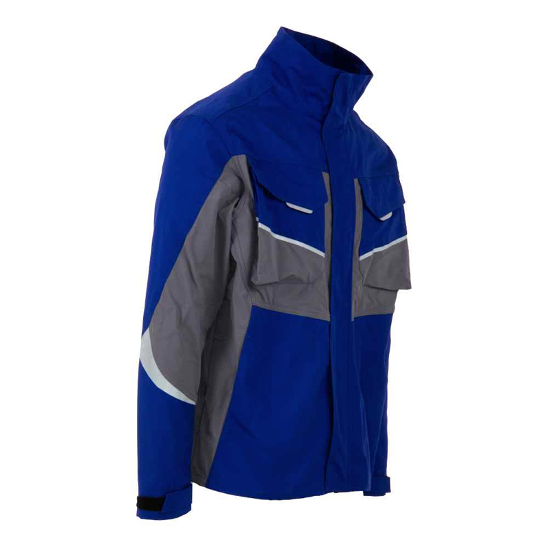 Jacheta Stretch, Liscia, Albastru-Gri, marimea L