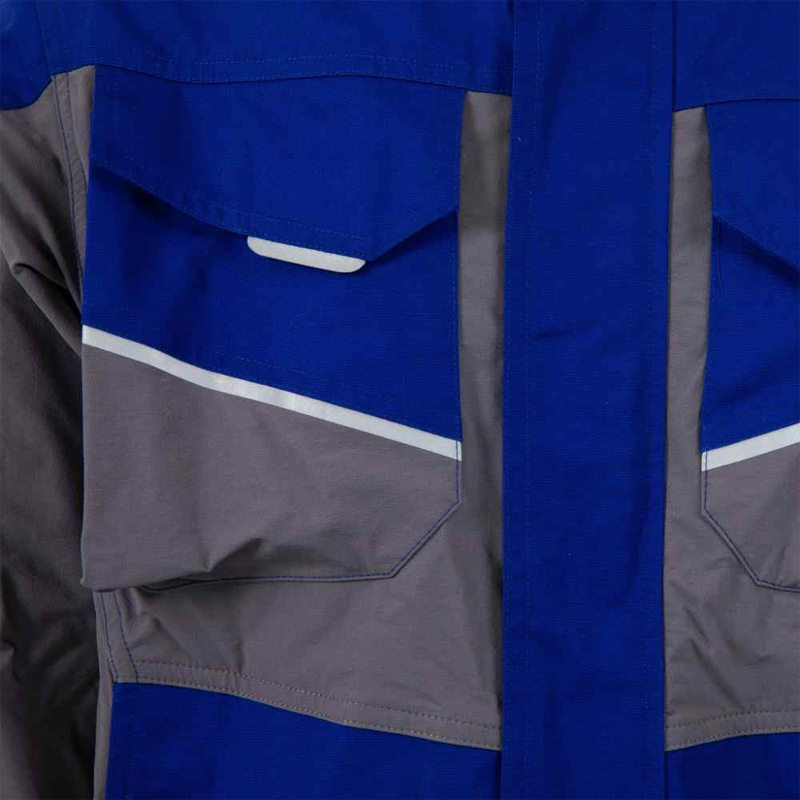 Jacheta Stretch, Liscia, Albastru-Gri, marimea L