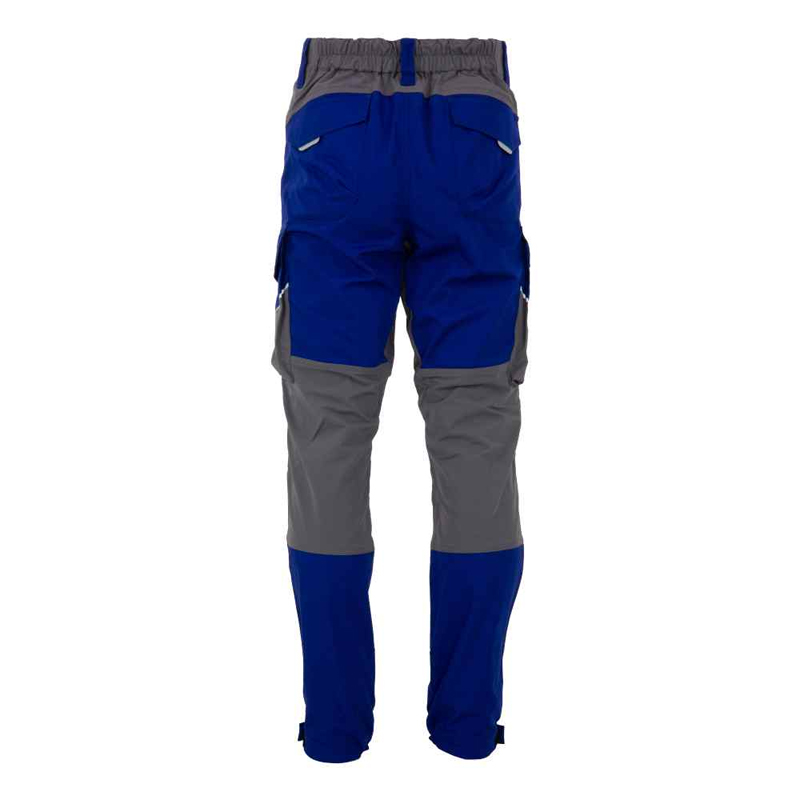 Pantaloni de lucru, talie strecth Elastico, albastru-gri, marimea L