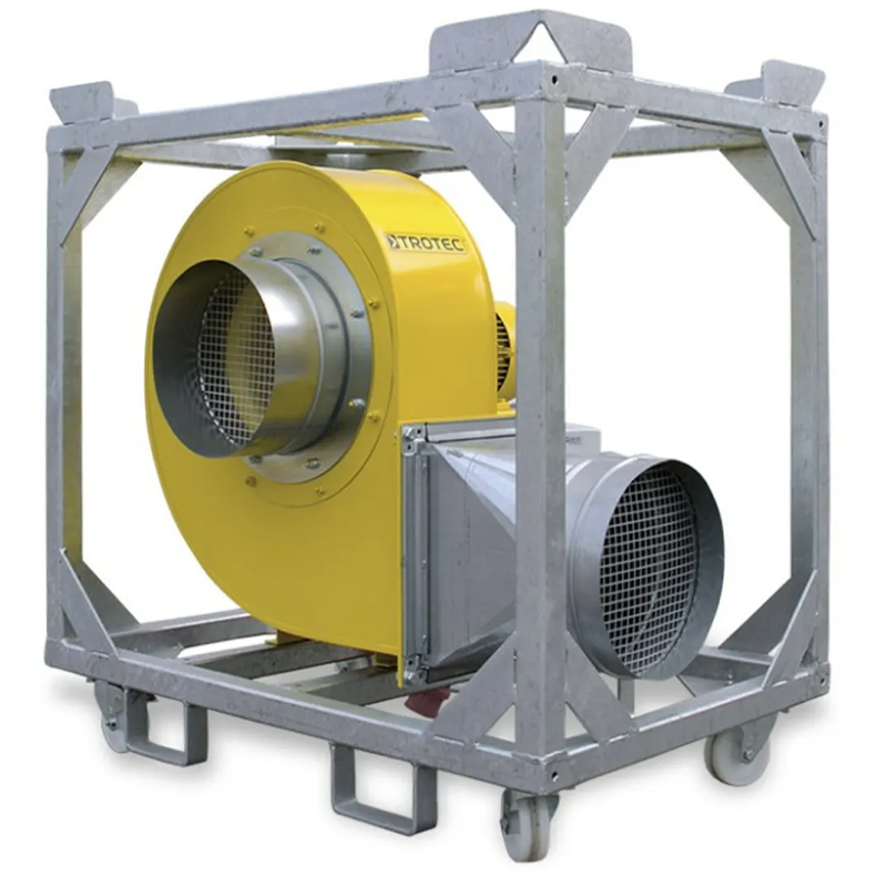 Ventilator centrifugal industrial, de presiune mare, Trotec, tip TFV100 (fara cadru)