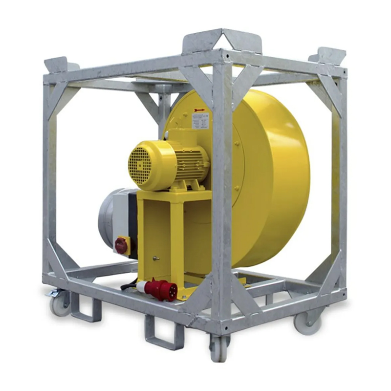 Ventilator centrifugal industrial, de presiune mare, Trotec, tip TFV100 (fara cadru)