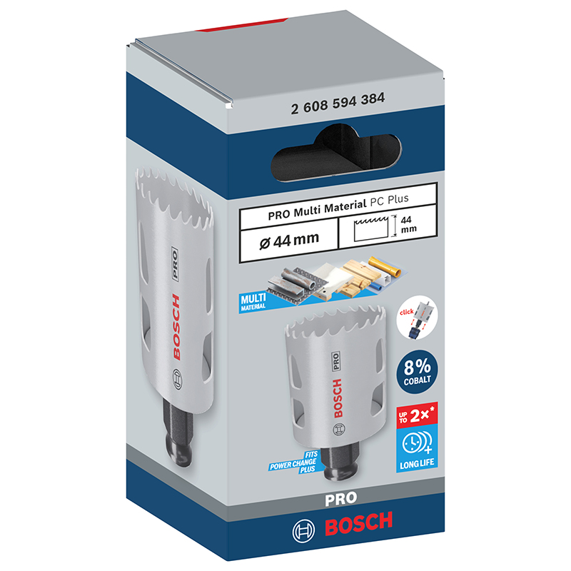 Carota Bosch PRO Multi Material PC Plus, 44 mm