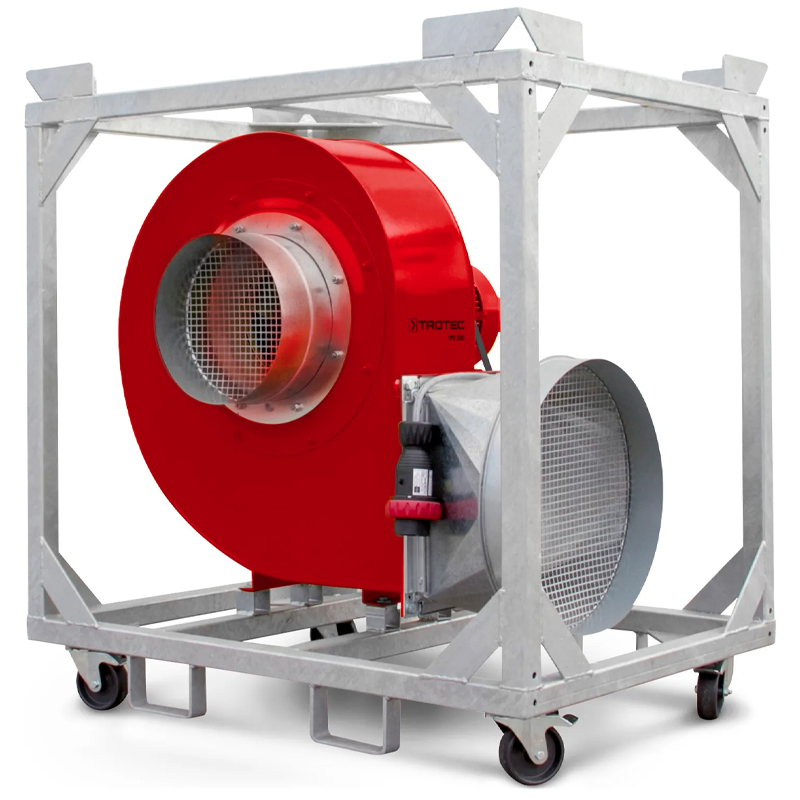 Ventilator centrifugal industrial, de presiune mare, Trotec, tip TFV300EX (fara cadru)