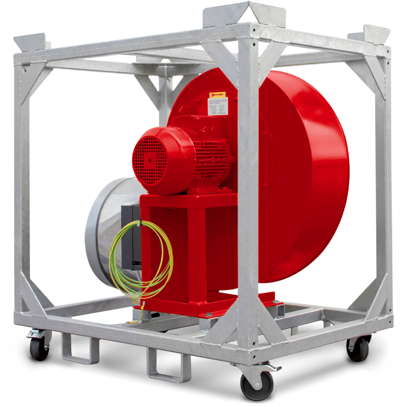 Ventilator centrifugal industrial, de presiune mare, Trotec, tip TFV300EX (fara cadru)