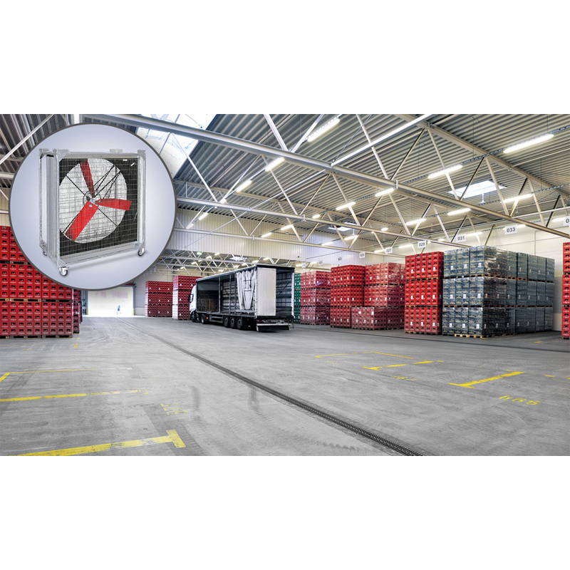 Masina de vant (ventilator industrial), Trotec, tip TTW45000