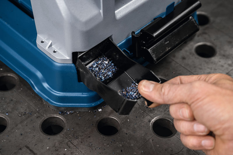 Debitor de metale cu disc abraziv si acumulatori, 355 mm, 12 V, SOLO, tip GCD 18V-355