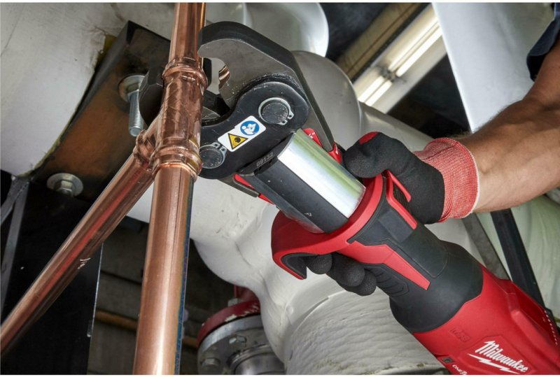 Presa hidraulica pentru sertizat tevi metalice sau compozite, M18™, 2x3Ah, FORCE LOGIC™ Milwaukee High Force, tip M18 ONEBLHPT-302C