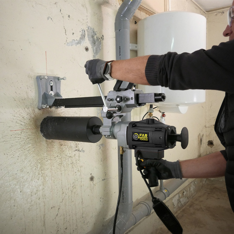 Masina de gaurit cu carota diamantata Ø180 mm, 2300 W, FarTools CB2300S