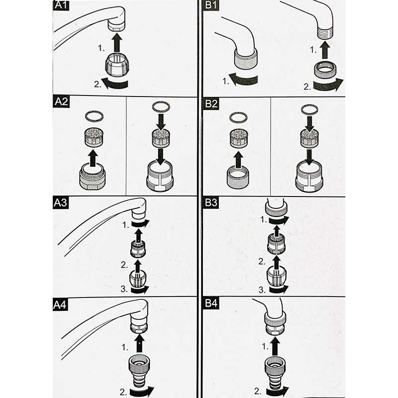 Racorduri pentru robinete cu armaturi interioare, Kärcher