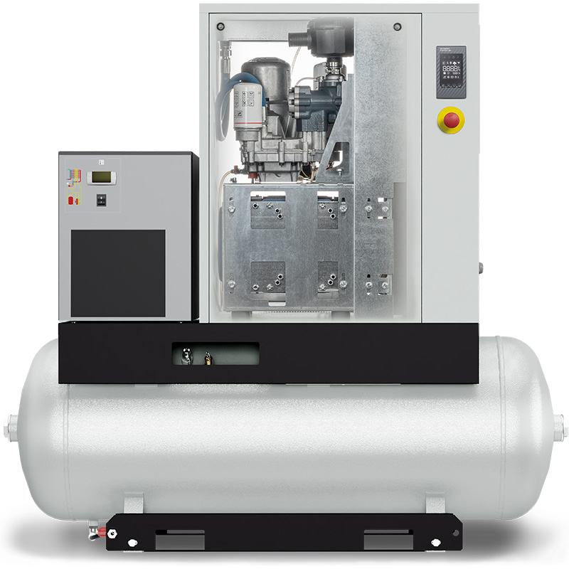 Compresor cu șurub și uscător FIAC NEW SILVER 20/500D | 10 bar, 1677 l/min, 20CP - compresor industrial