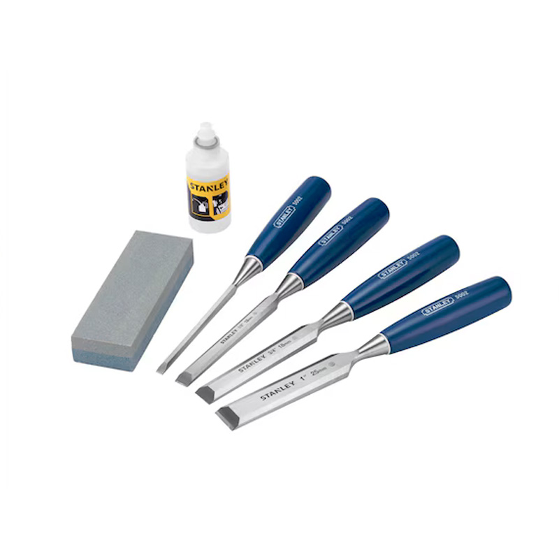 Set 4 dalti pentru lemn, dimensiuni 6, 12, 18 si 25 mm, STANLEY seria 5002