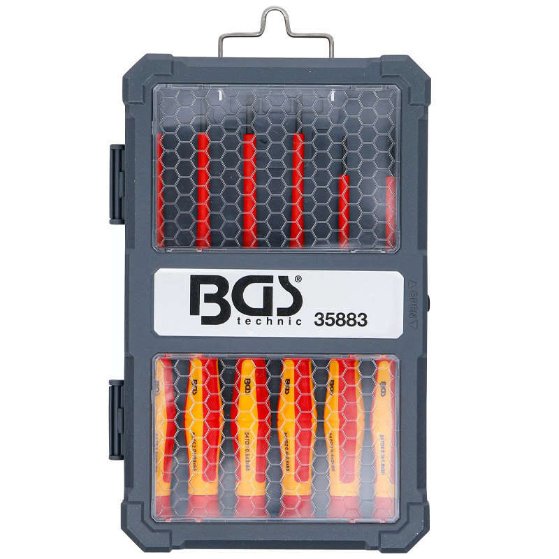 Set 6 surubelnite de precizie pentru electricieni, izolate VDE 1000V, BGS 35883