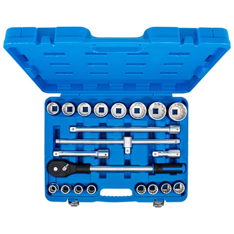 Set 21 piese, chei tubulare 3/4