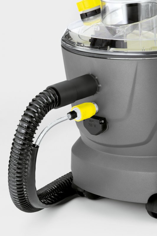 Aspirator cu spalare profesional, presiune pulverizar 2 bari, Karcher PUZZI 10/2 ADV