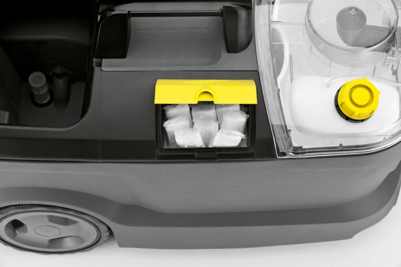 Aspirator cu spalare profesional, presiune pulverizar 2 bari, Karcher PUZZI 10/2 ADV