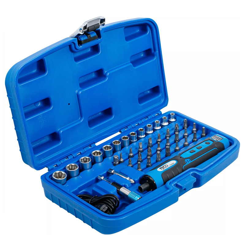 Set surubelnita electrica cu acumulator integrat 3.6V, 1.5 Ah, biti si chei tubulare