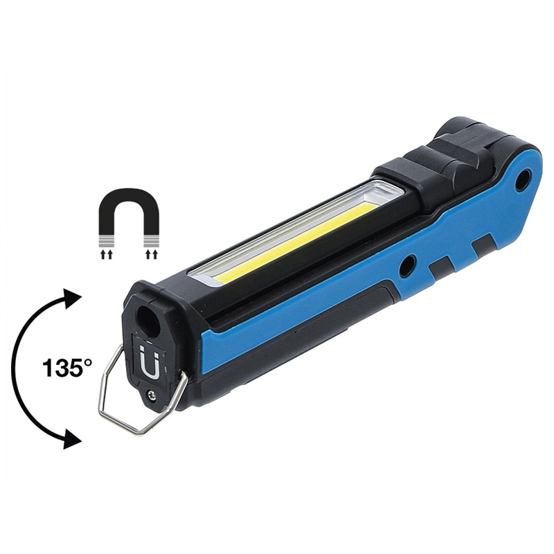 Lampa de lucru rabatabila BGS COB-LED, 5W