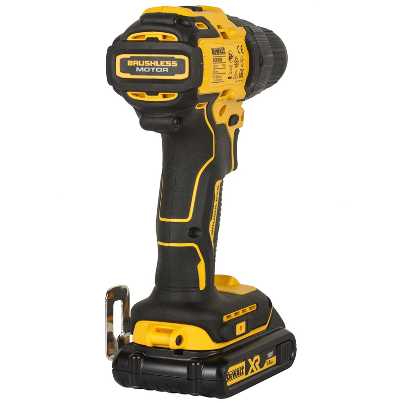 Masina de gaurit/insurubat cu acumulatori Li-Ion XR 18V, 2x 5.0Ah, DeWalt tip DCD708P2T-QW