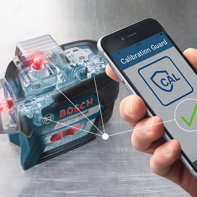 Nivela laser cu linii Bosch, tip GLL 3-80C