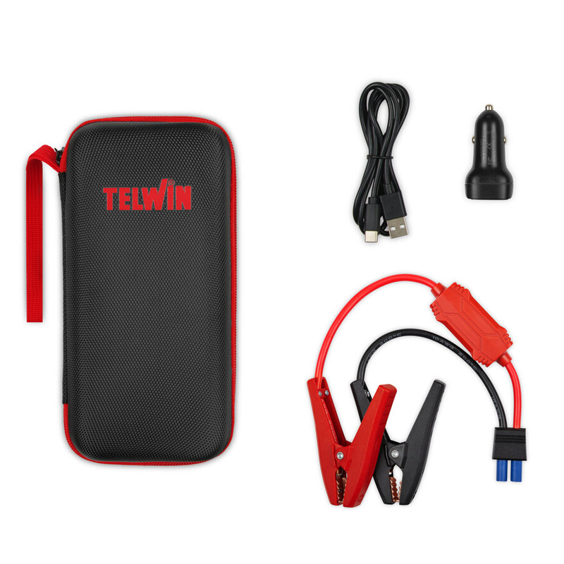 Robot de pornire portabil 12V, multifunctional, Telwin DRIVE 1500
