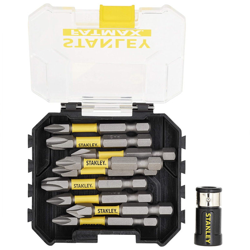 Set 10 varfuri (biti) de impact, PH x 50 mm, Hex 1/4