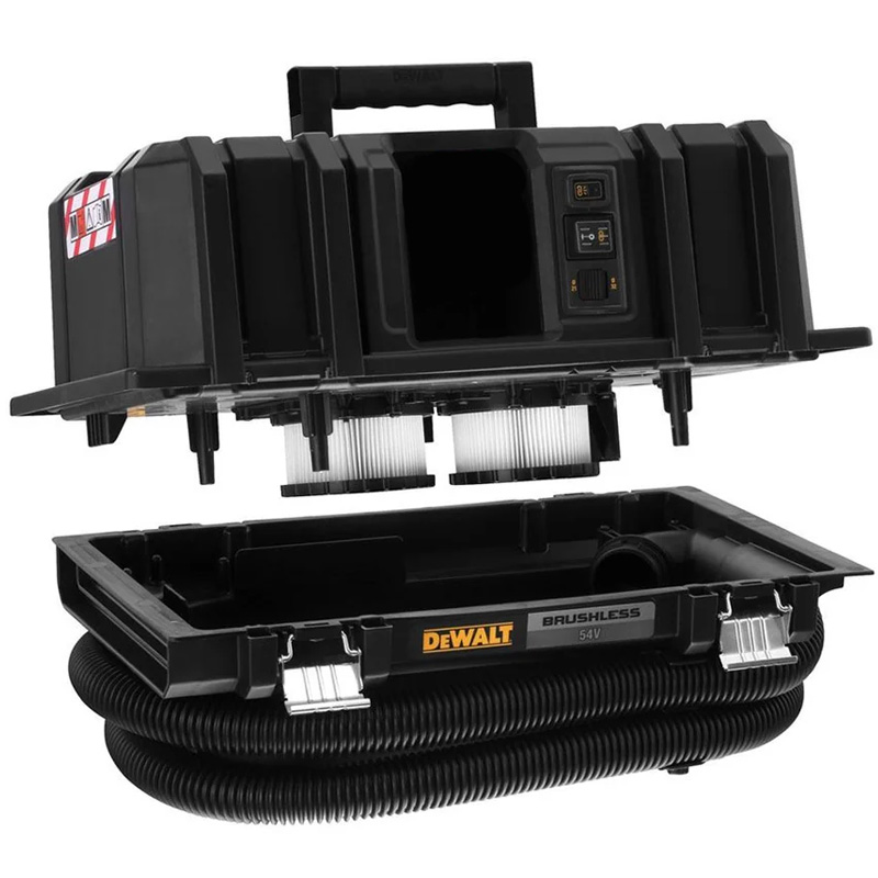 Aspirator uscat/umed XR Flexvolt Li-Ion DeWalt cu acumulatori, Clasa M, conexiune WiFi, solo