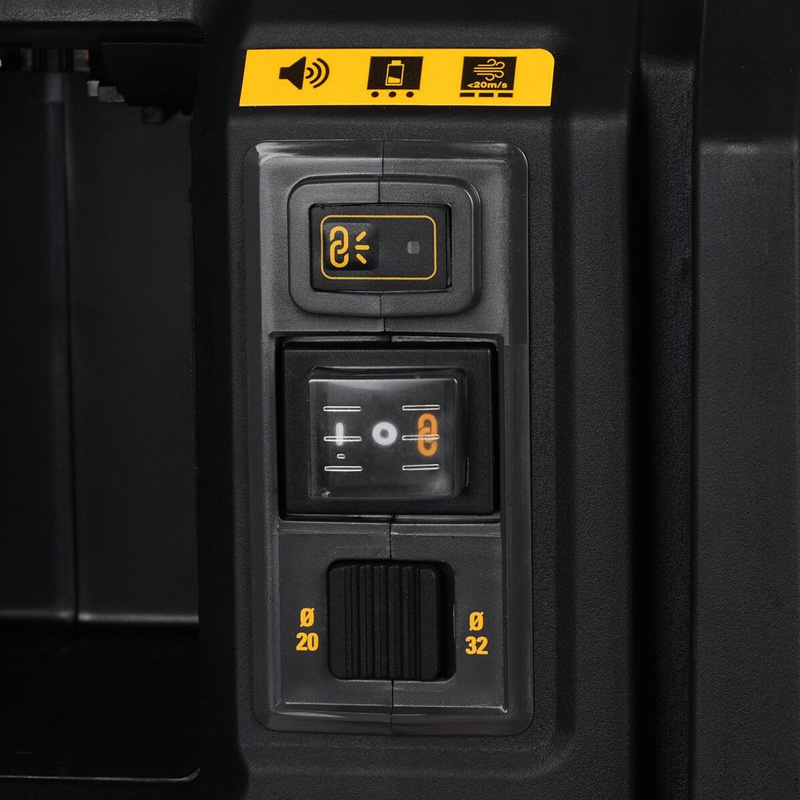 Aspirator uscat/umed XR Flexvolt Li-Ion DeWalt cu acumulatori, 2 x 6Ah, Clasa M, conexiune WiFi