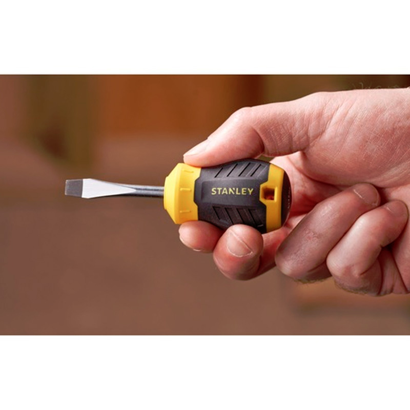 Surubelnita dreapta lata (plata) 6.5x45 mm, STANLEY Cushion Grip™ tip STHT16147-0