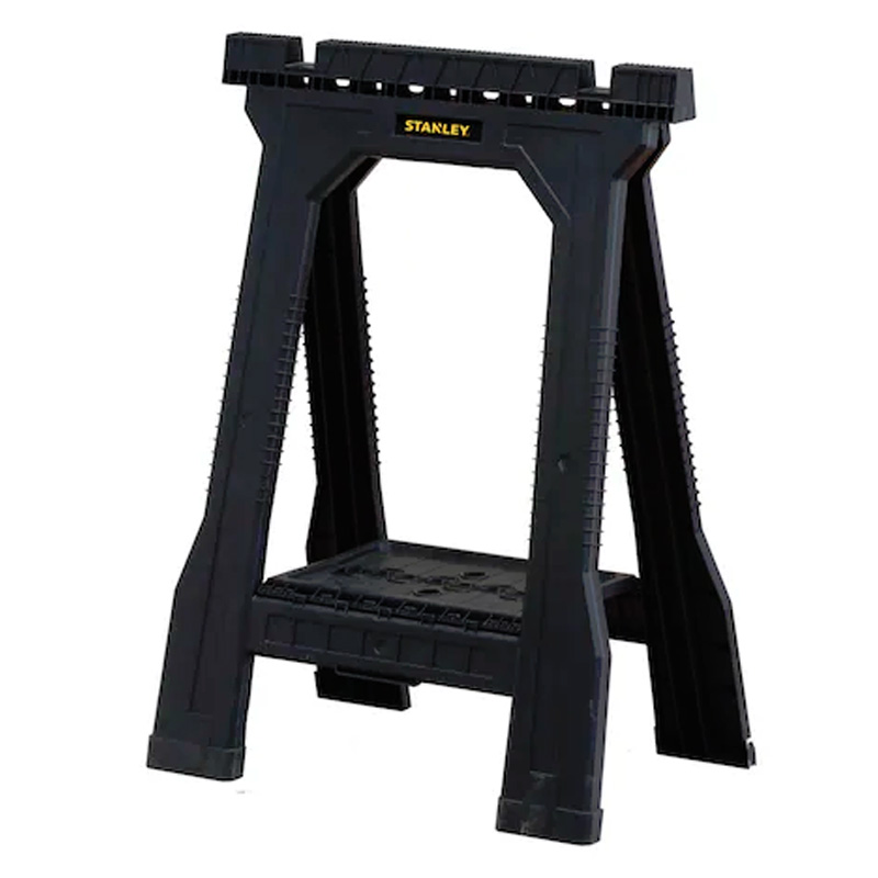 Set 2 capre pliabile din plastic, sarcina max. 362 kg, STANLEY