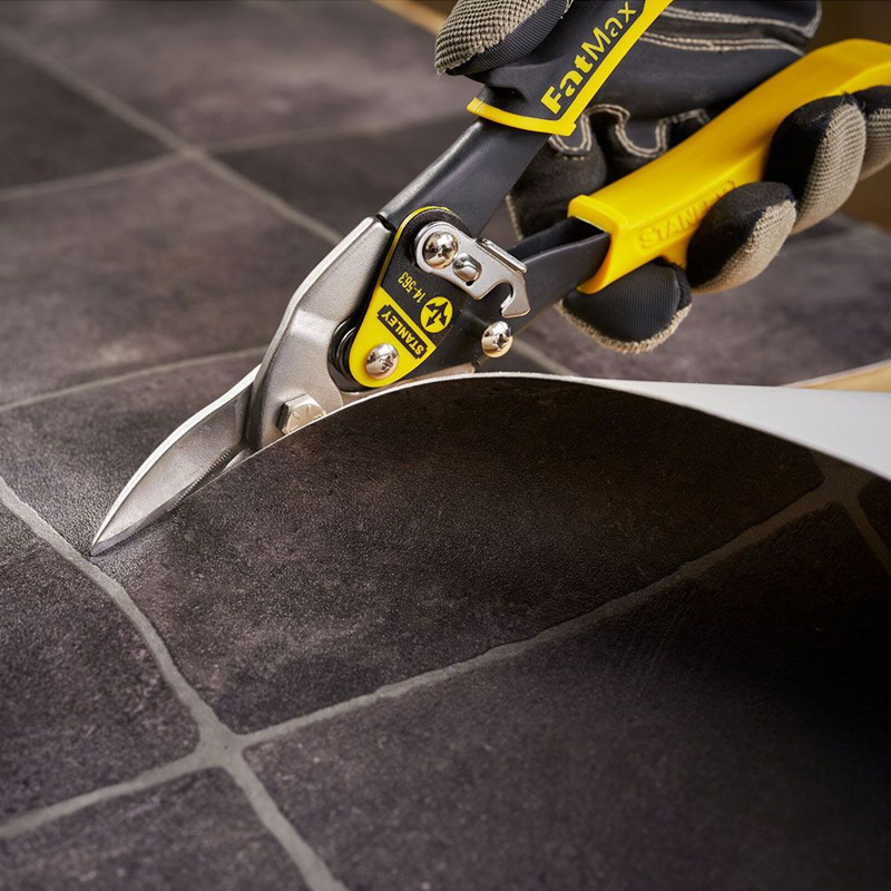 Foarfeca de tabla taietura dreapta, Stanley 2-14-563