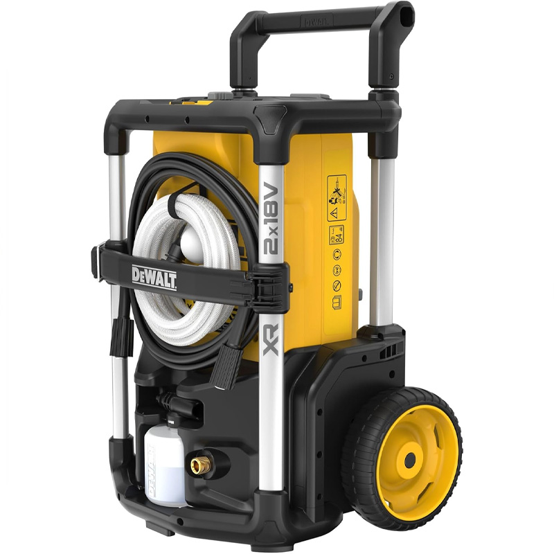Aparat de spalat cu presiune si 2 acumulatori 18V XR Li-Ion, 110 bar, 4.5 l/min, motor fara perii, SOLO DeWalt tip DCMPW1600N-XJ