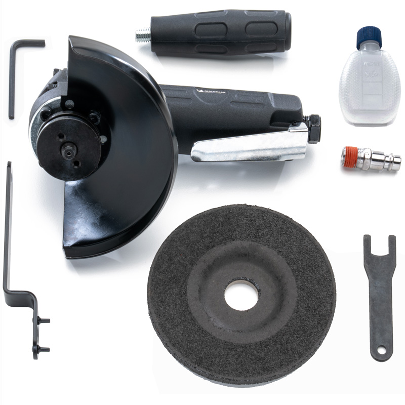 Polizor unghiular pneumatic MICHELIN, 125 mm, 720 W, 10000 rpm, 140 l/min