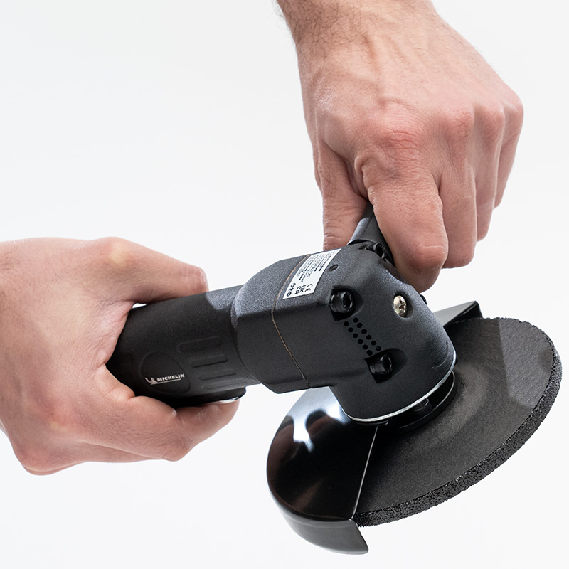 Polizor unghiular pneumatic MICHELIN, 125 mm, 720 W, 10000 rpm, 140 l/min