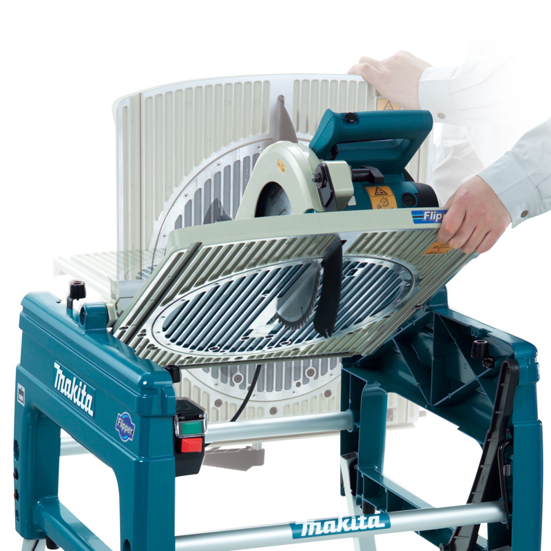 Fierastrau circular de banc Makita LF1000 Flipper, basculabil