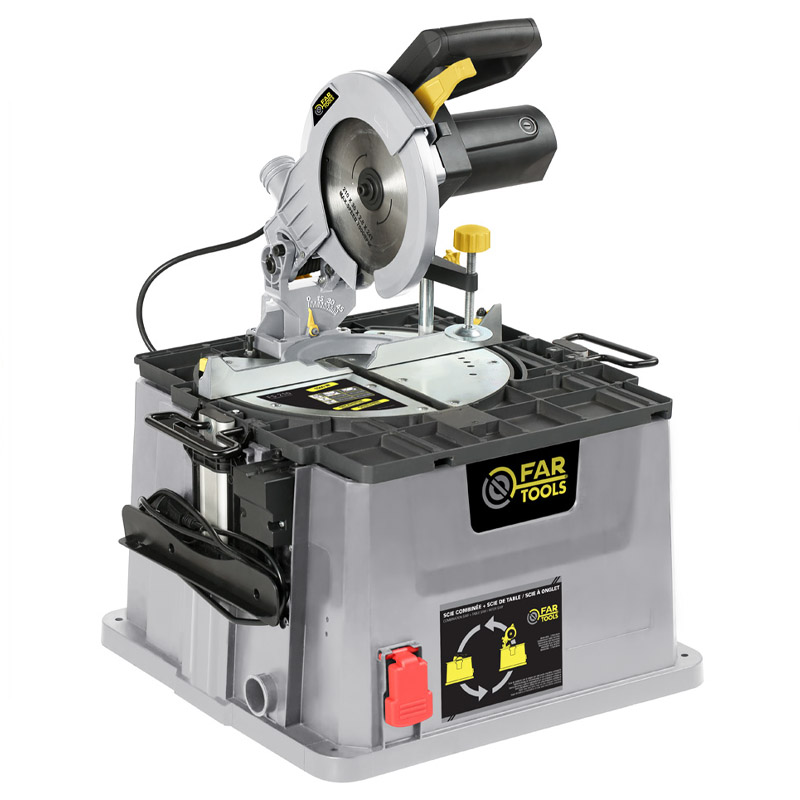 Fierastrau circular de banc reversibil basculant, 1500W, diametru disc 210 mm, tip TD 1500