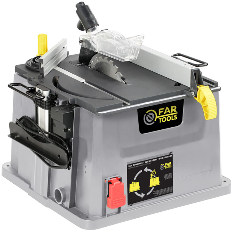 Fierastrau circular de banc reversibil basculant, 1500W, diametru disc 210 mm, tip TD 1500