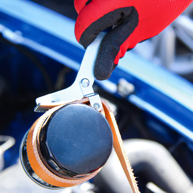 Cheie cu banda hobby pentru filtru ulei max. 145mm, banda 460 mm, BGS