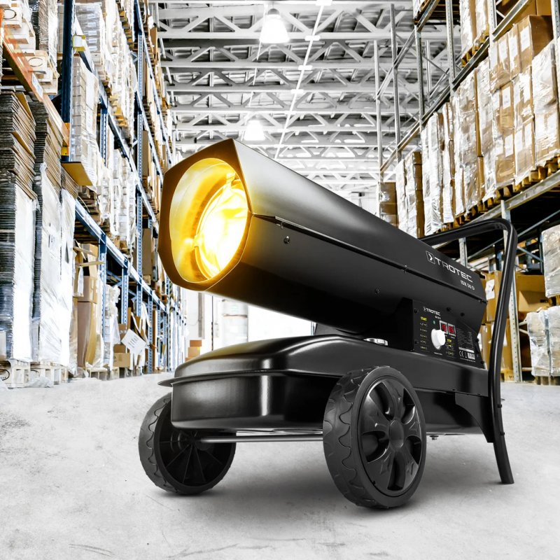 Incalzitor cu motorina cu ardere directa TROTEC IDX 50 D - 55 kW