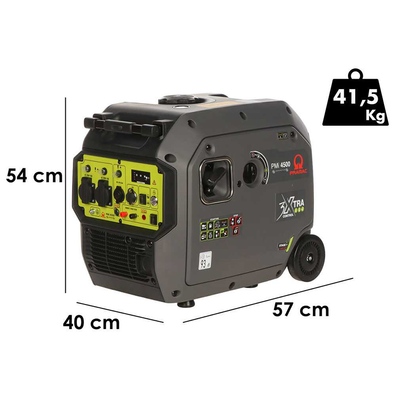 Generator de curent digital (inverter) monofazat, 4.2 kW, tip PMI4500