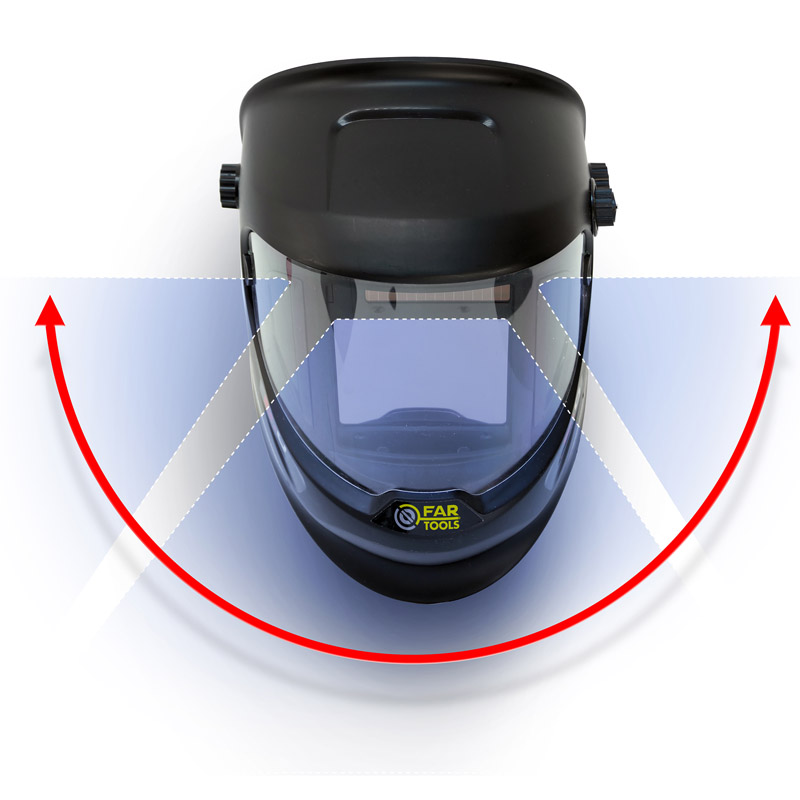 Masca de sudura automata, camp vizual 180°, FarTools tip WH180